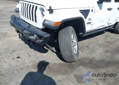 2021 Jeep Gladiator Freedom 4X4 из США, поврежденный, VIN 1C6HJTAG3ML577615